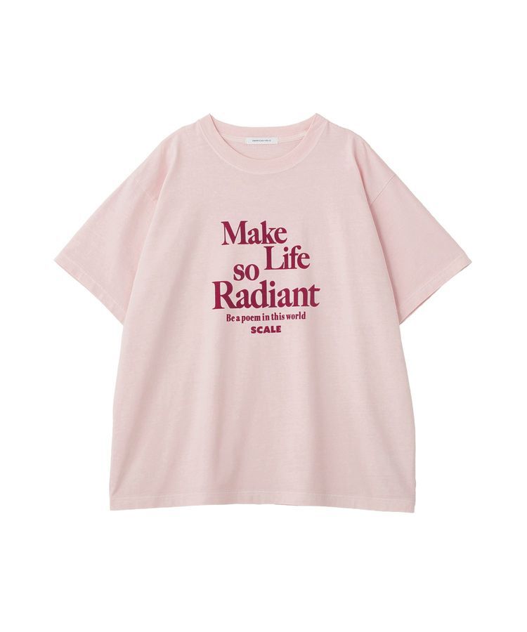 AMERICAN HOLIC「フロッキープリントTシャツ」|Tシャツ・カットソー|