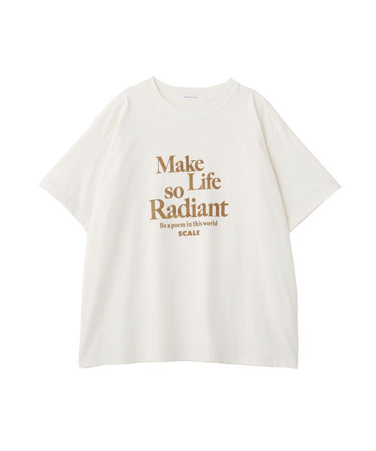 AMERICAN HOLIC「フロッキープリントTシャツ」|Tシャツ・カットソー|