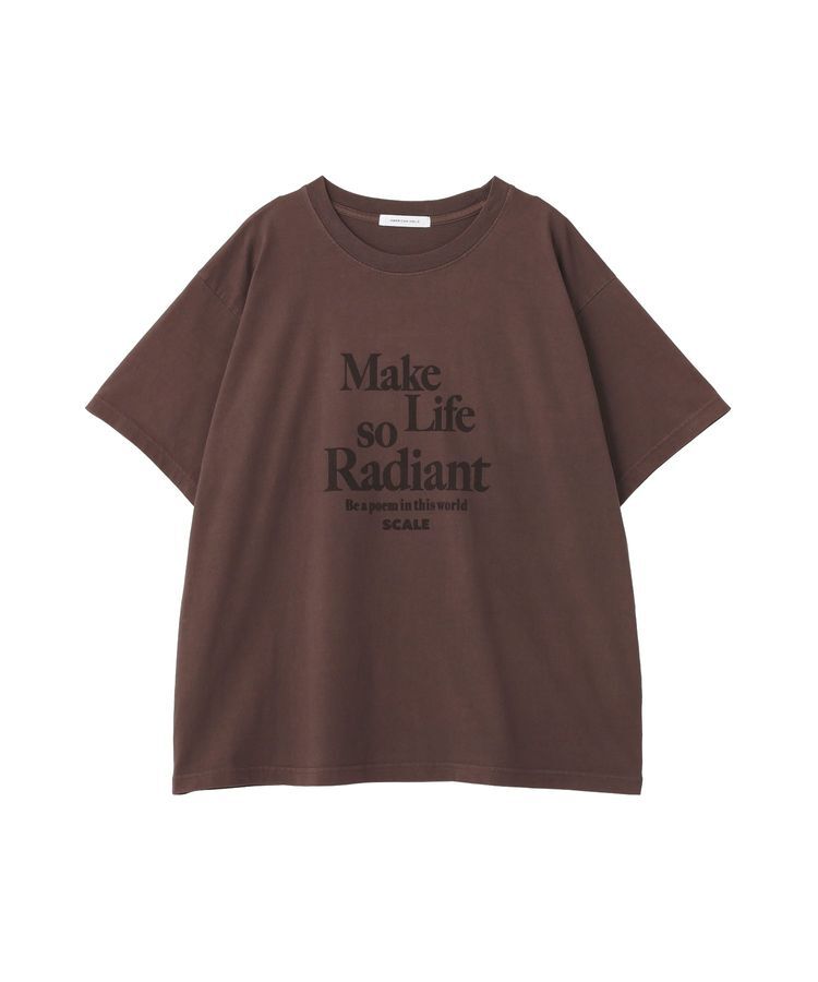AMERICAN HOLIC「フロッキープリントTシャツ」|Tシャツ・カットソー|