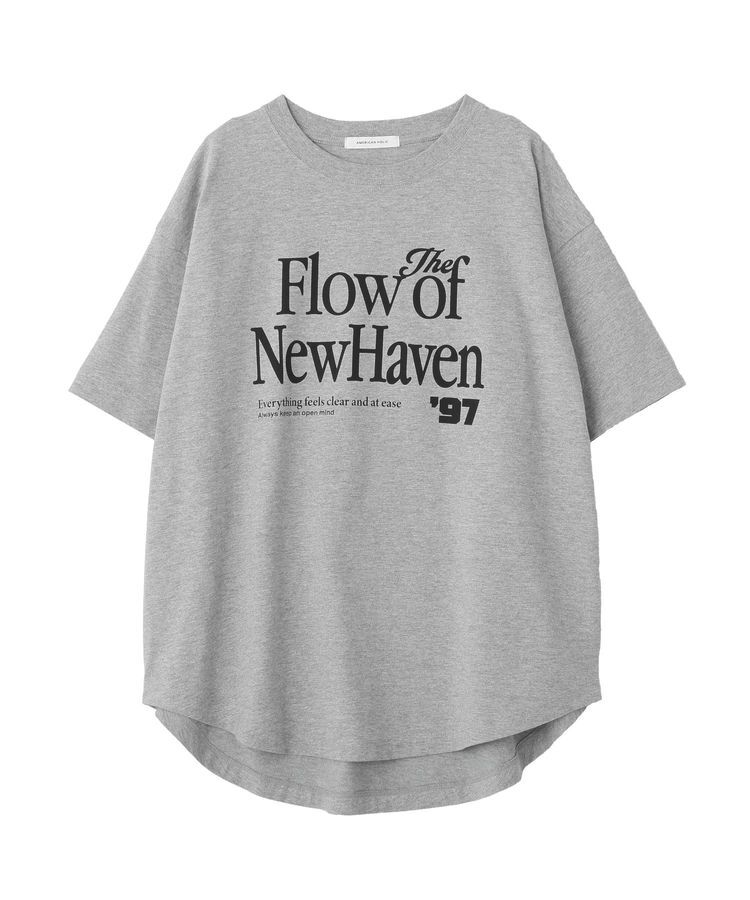 AMERICAN HOLIC「アソートプリント裾ラウンドTシャツ」|Tシャツ・カットソー|