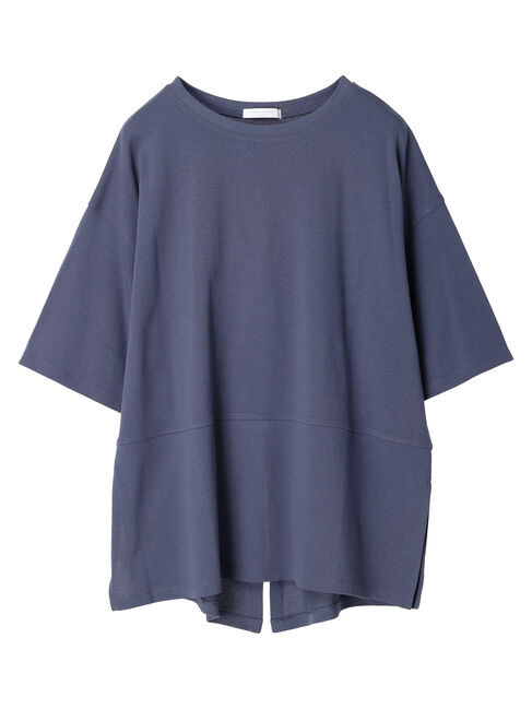 Green Parks「バックスリットカットチュニック」|チュニック|Dark Blue