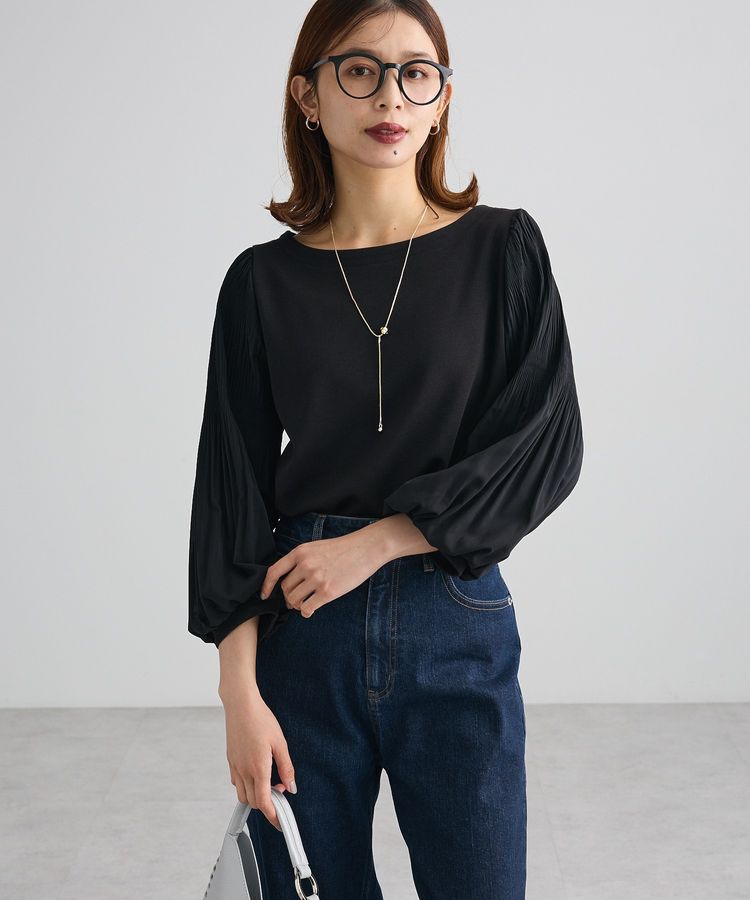 Green Parks「SET2点 ネックレス+マジョリカプルオーバー」|Tシャツ・カットソー|