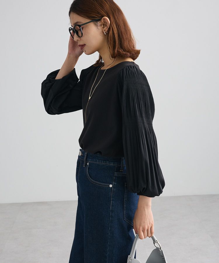 Green Parks「SET2点 ネックレス+マジョリカプルオーバー」|Tシャツ・カットソー|
