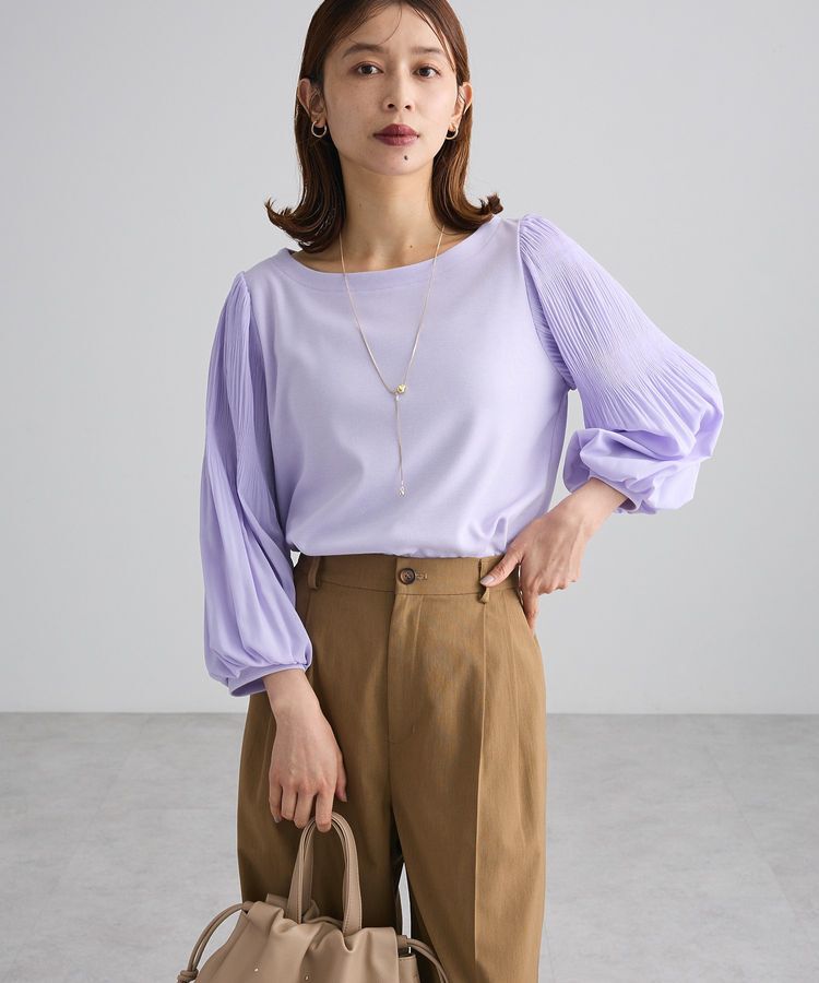 Green Parks「SET2点 ネックレス+マジョリカプルオーバー」|Tシャツ・カットソー|