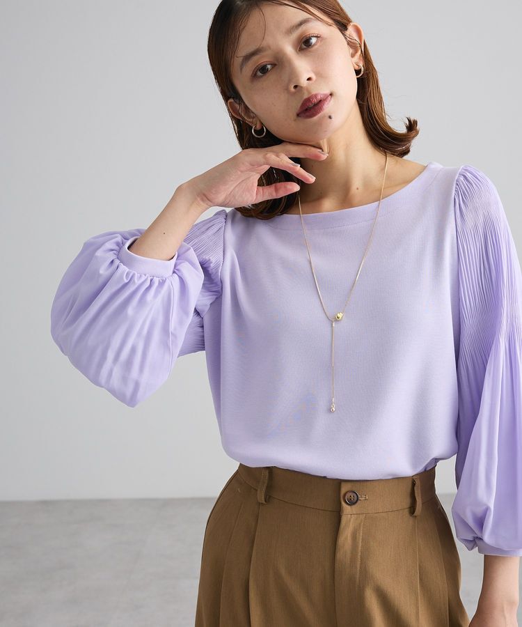 Green Parks「SET2点 ネックレス+マジョリカプルオーバー」|Tシャツ・カットソー|