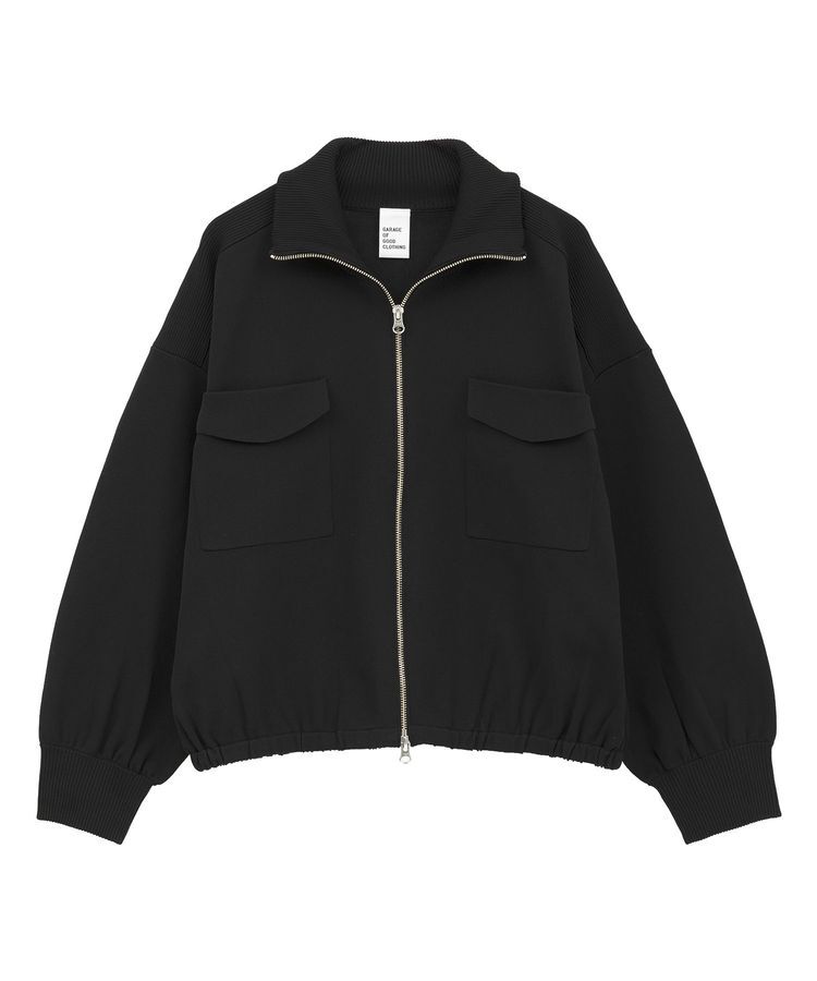 GARAGE OF GOOD CLOTHING「総針ニットWzipブルゾン」|ブルゾン・スタジャン|