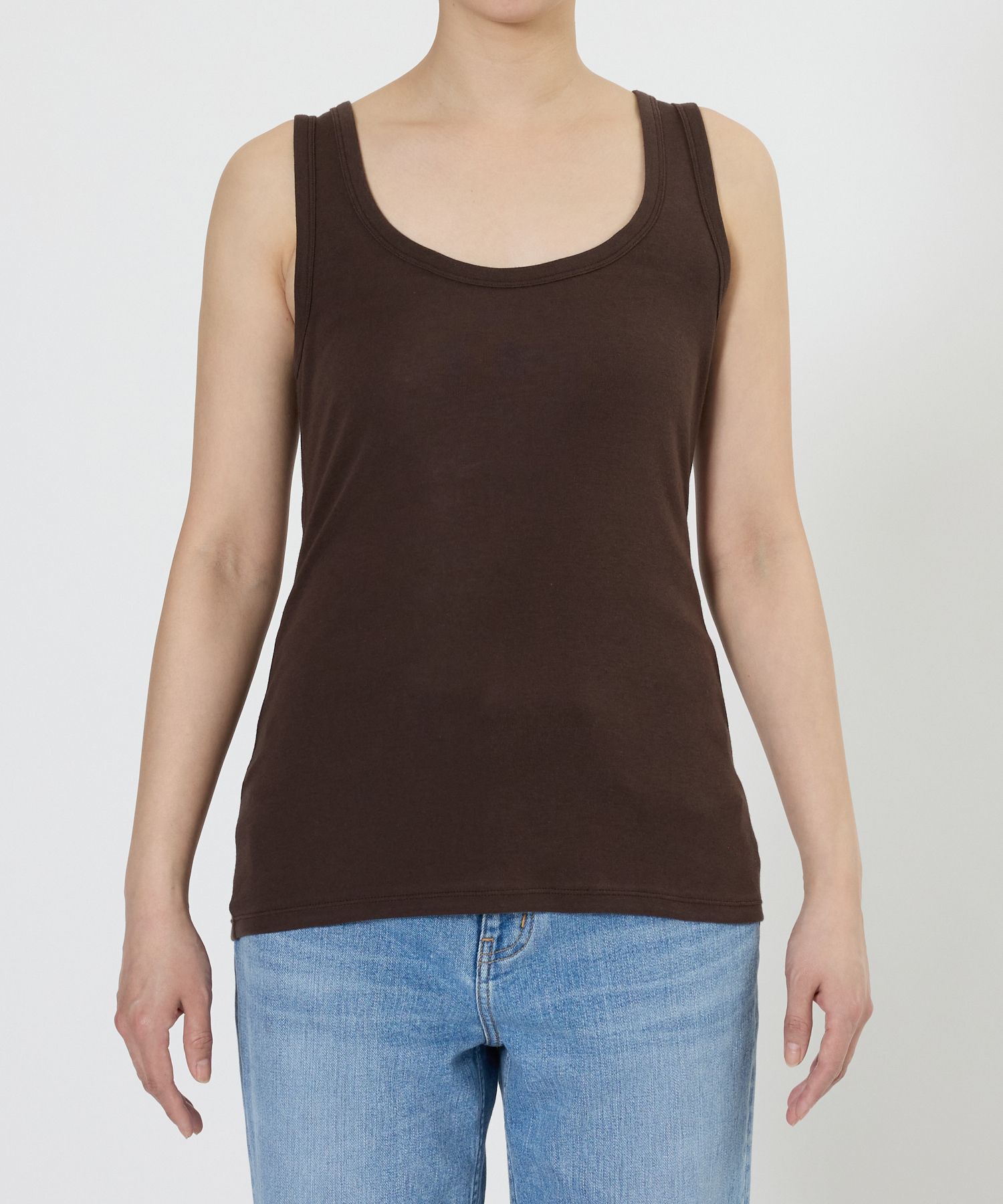 BABYLONE「配色ステッチタンク」|タンクトップ|
