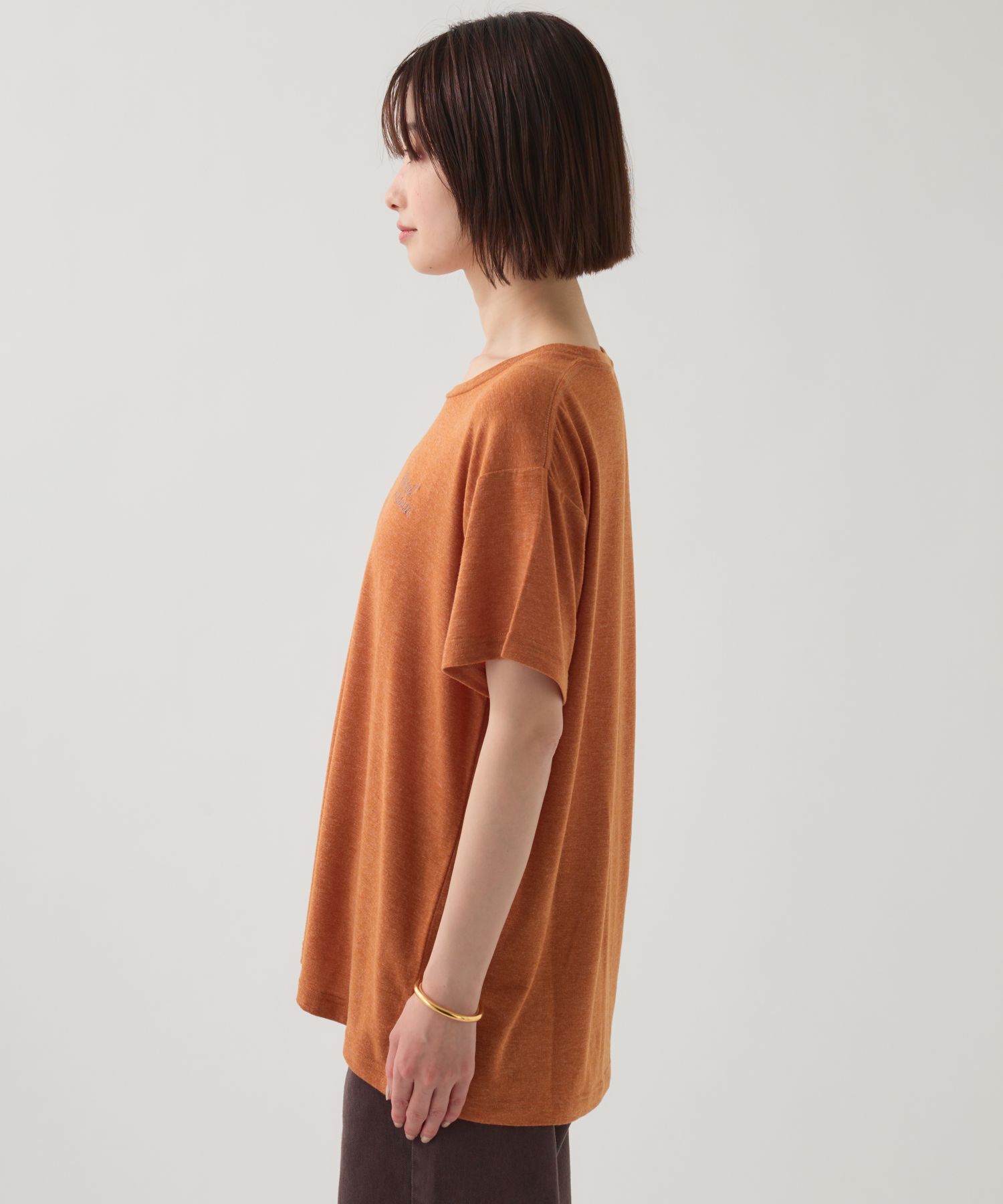  「【RUSSELL ATHLETIC】＜別注＞スラブロゴT」|Tシャツ・カットソー|