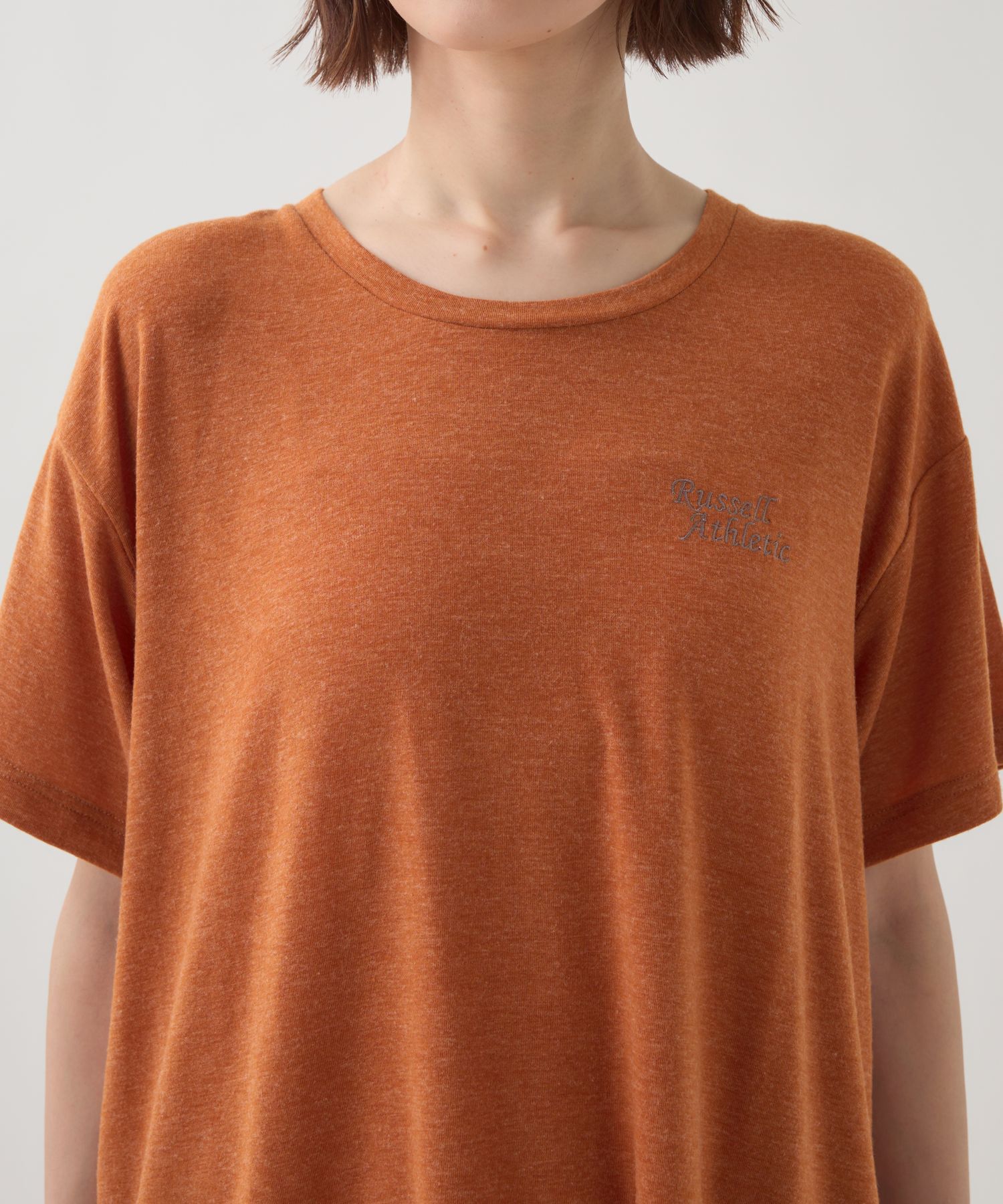  「【RUSSELL ATHLETIC】＜別注＞スラブロゴT」|Tシャツ・カットソー|