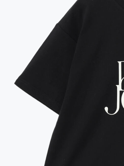 Samansa Mos2「【接触冷感】裾レースロゴTシャツ」|Tシャツ・カットソー|