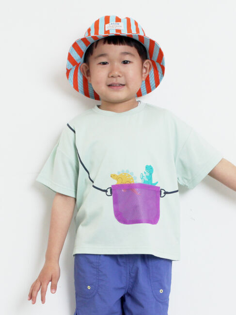 Samansa Mos2 Lagom「ストライプバケットハット」|その他|