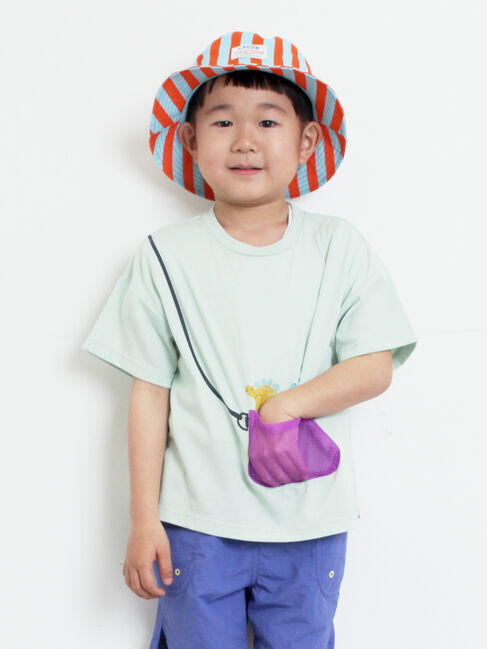 Samansa Mos2 Lagom「ストライプバケットハット」|その他|