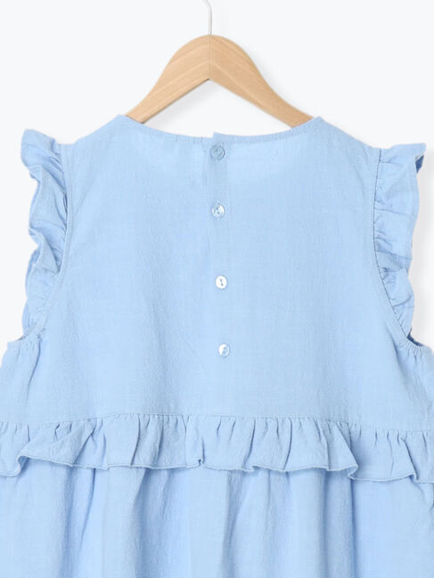 Samansa Mos2 Lagom「【140・150】肩フリルワンピース」|ワンピース|