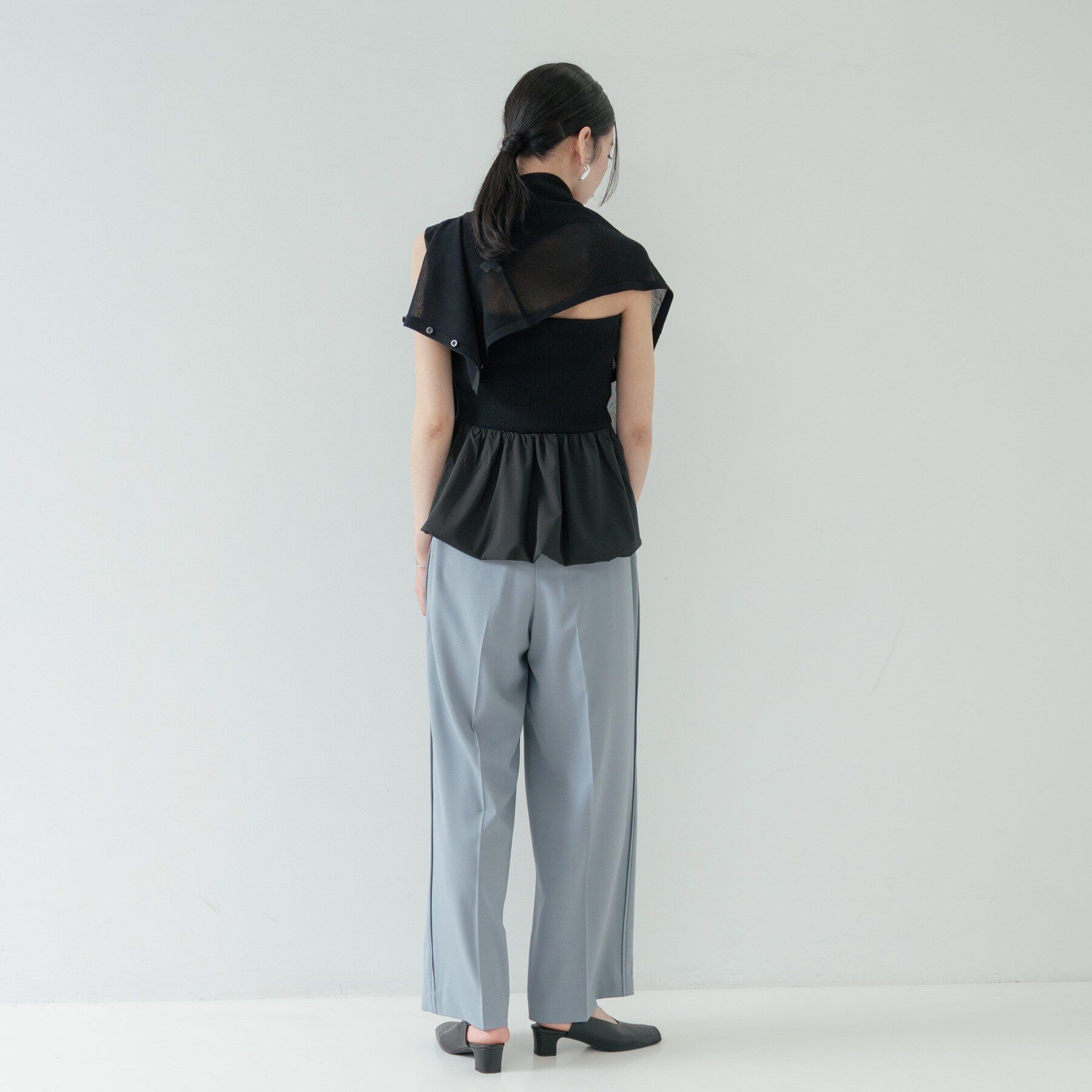 GALLEST「Comfy SET UP｜イージーストレートワイドパンツ【セットアップ対応／通勤／カセット服／接触冷」|その他|