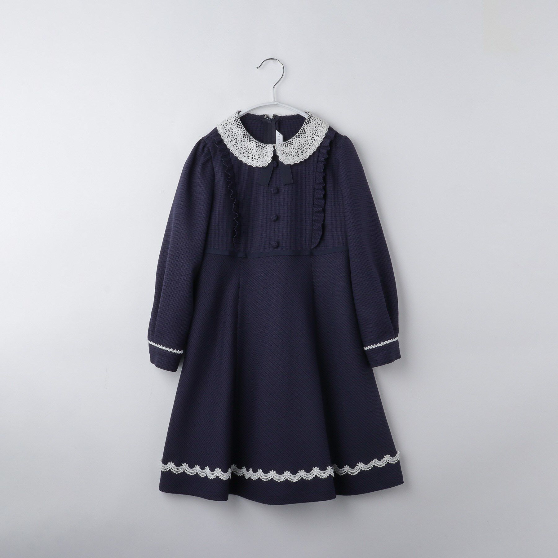 THE SHOP TK「【120-130】ネイビーフォーマルワンピース/入園・卒園・入学」|ワンピース|