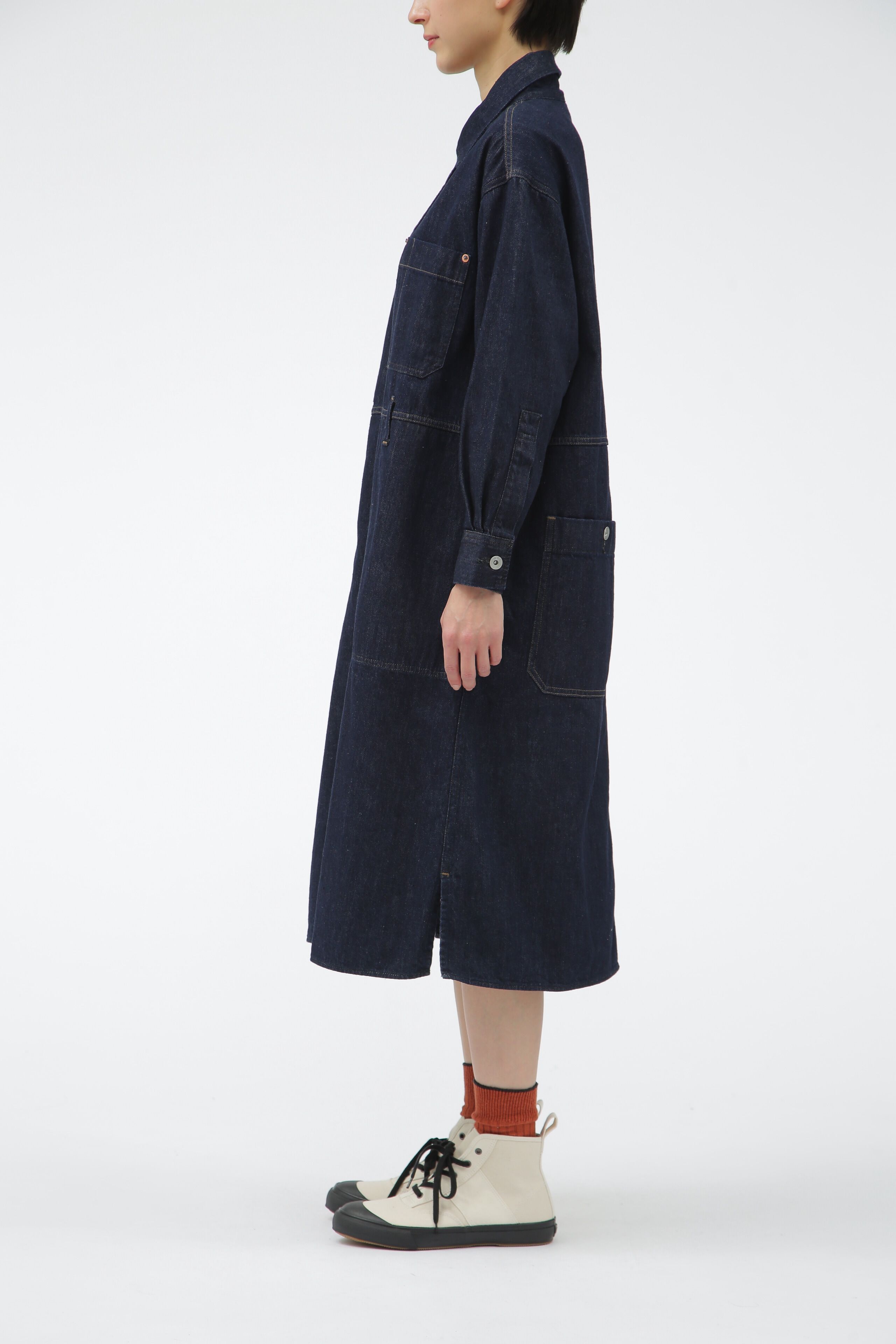 MHL.「CANTON LIGHT DENIM」|ワンピース|