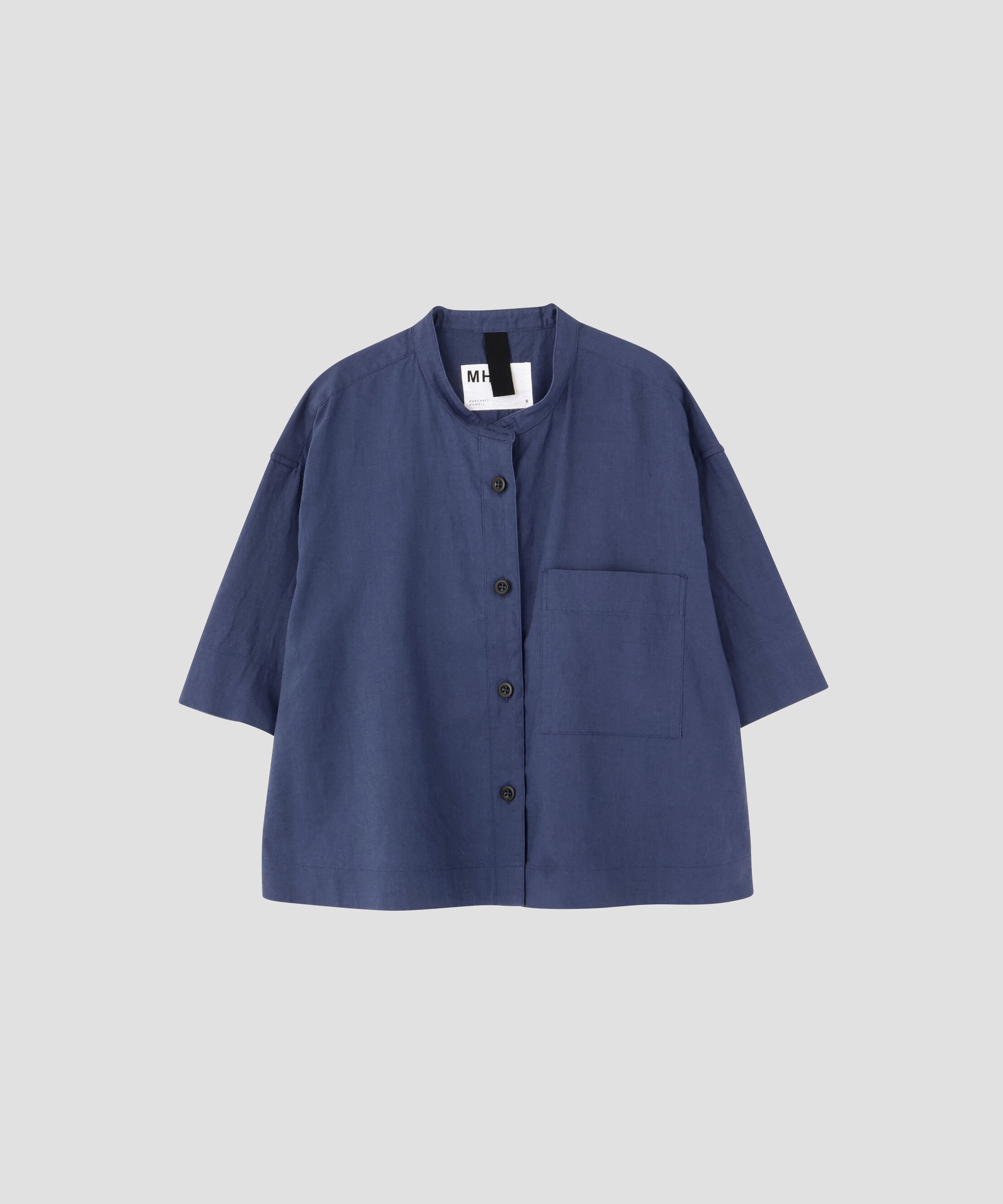 MHL.「SURFACE DYED COTTON LINEN SHIRT」|シャツ・ブラウス|