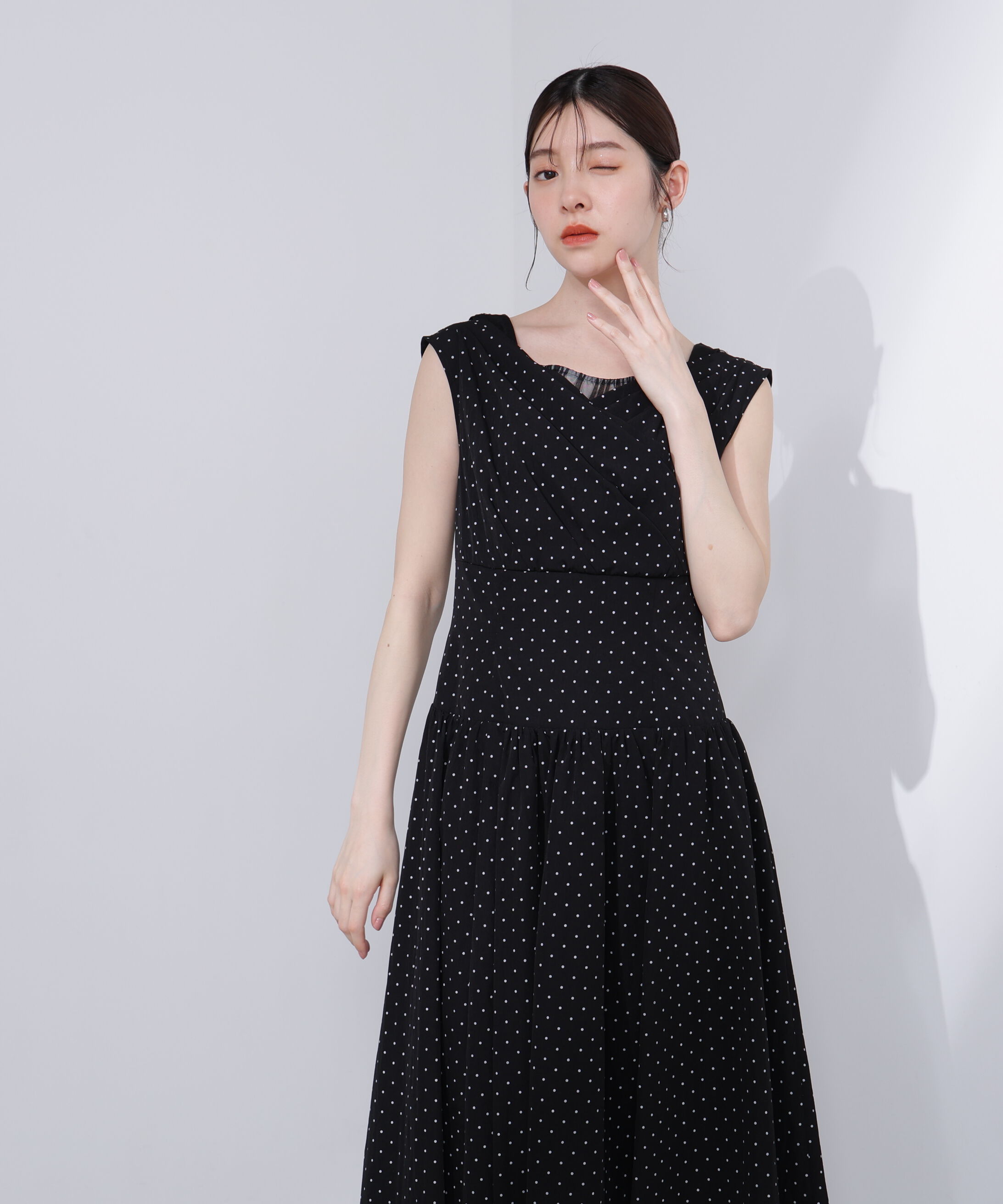 PROPORTION BODY DRESSING「チュールレイヤードレディーワンピース」|ワンピース|