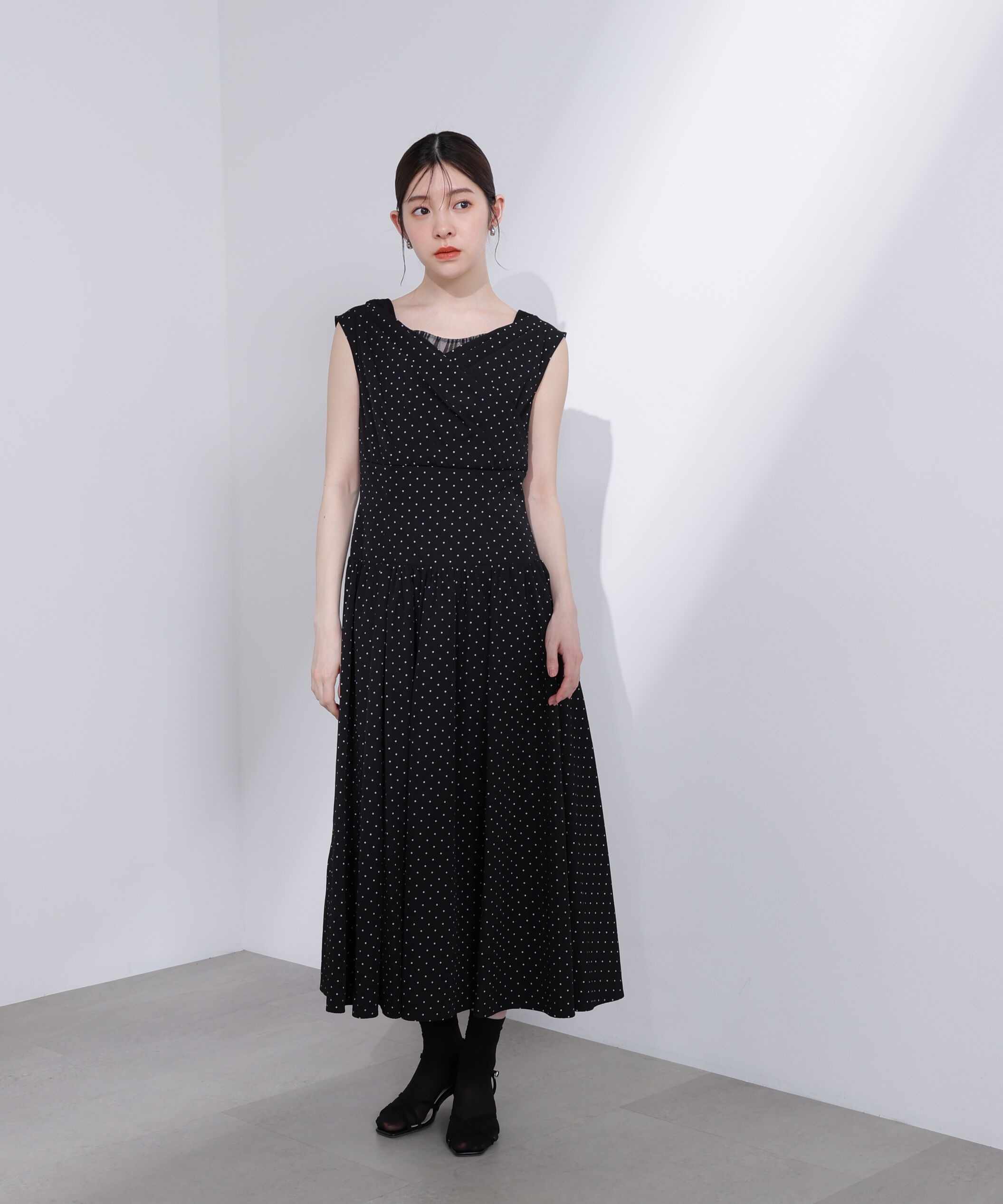 PROPORTION BODY DRESSING「チュールレイヤードレディーワンピース」|ワンピース|
