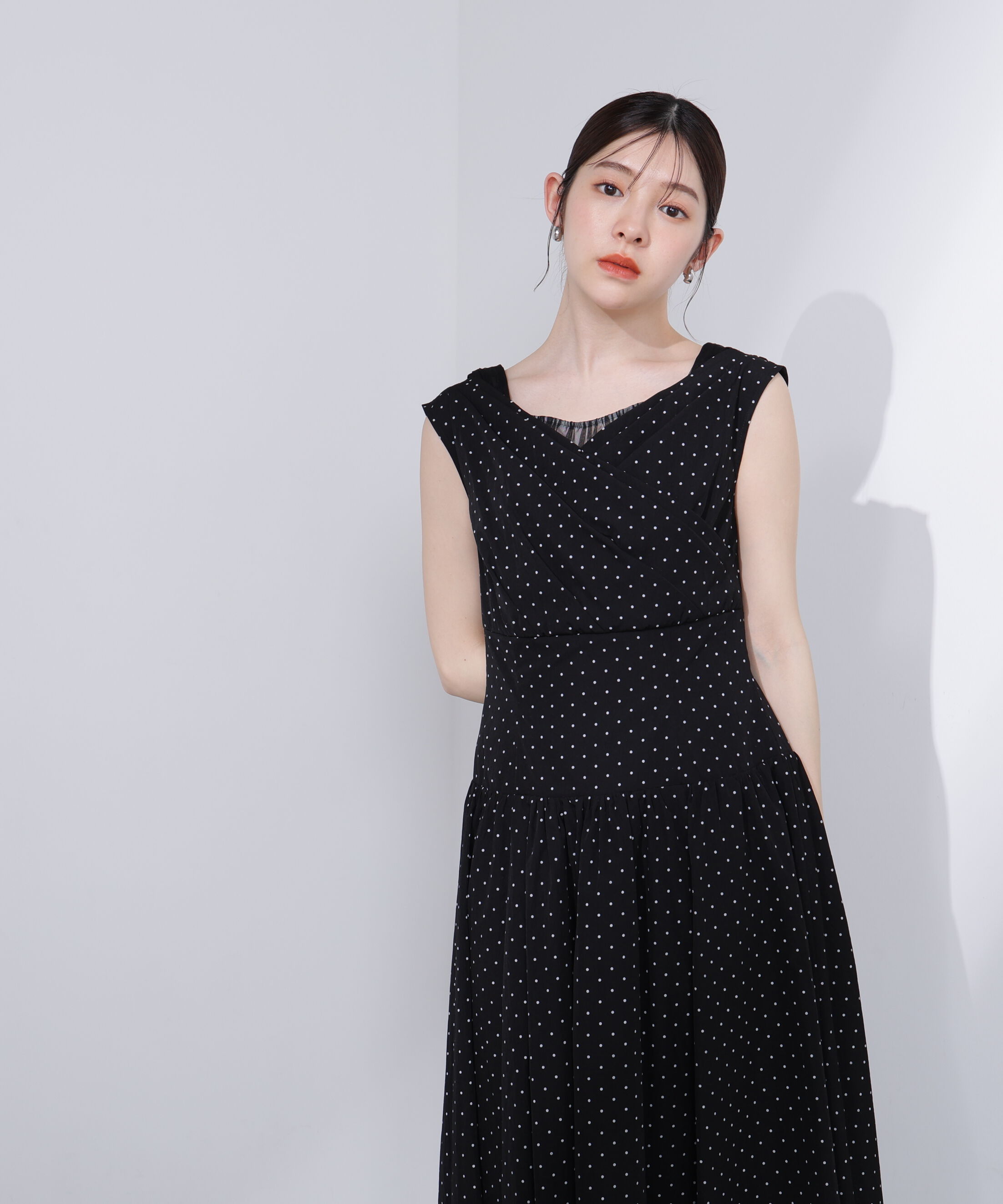 PROPORTION BODY DRESSING「チュールレイヤードレディーワンピース」|ワンピース|