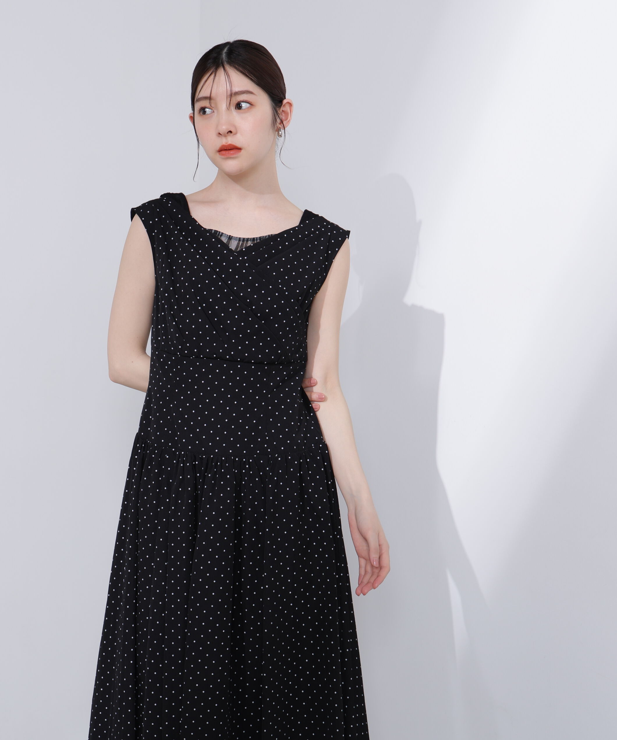 PROPORTION BODY DRESSING「チュールレイヤードレディーワンピース」|ワンピース|
