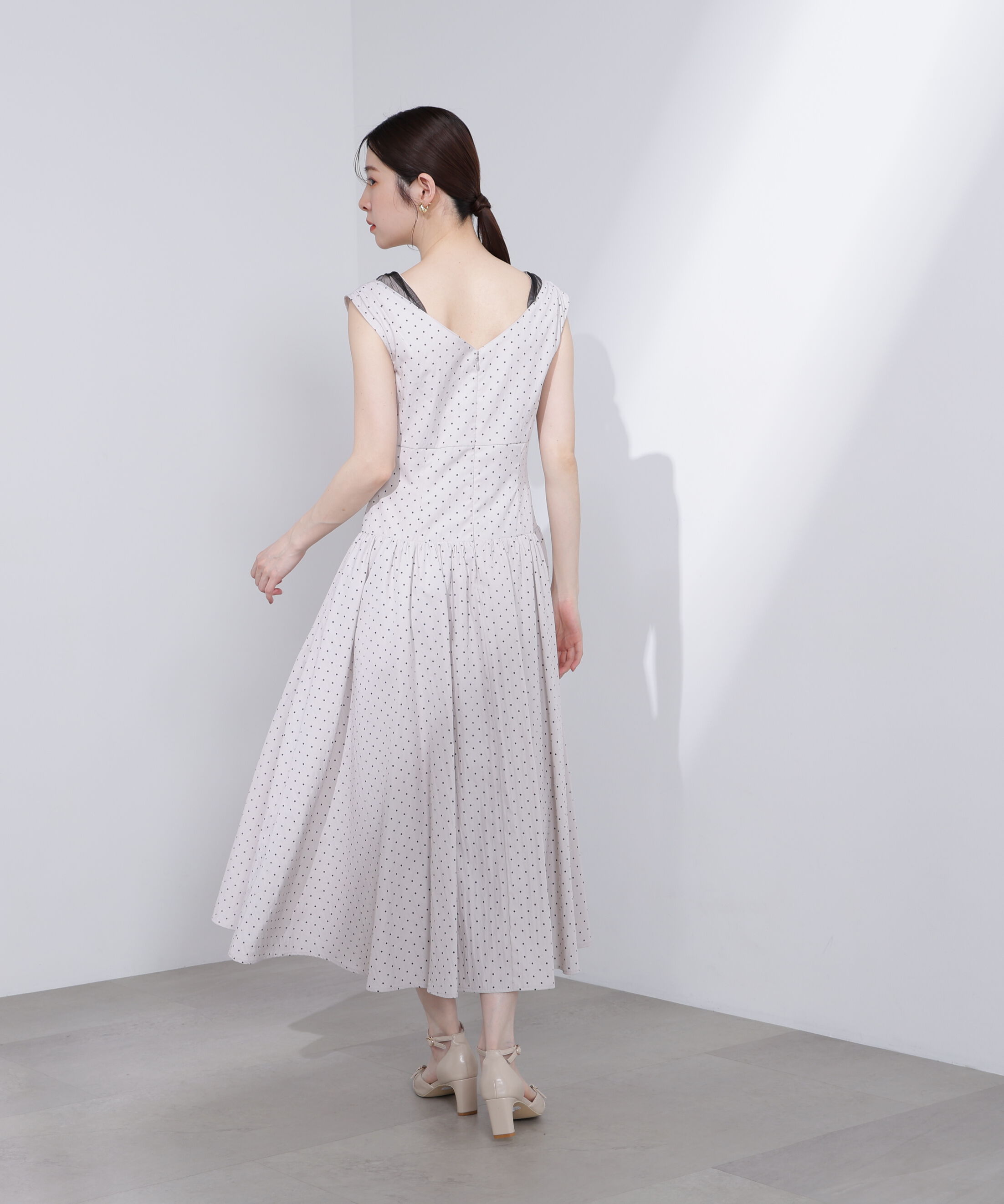 PROPORTION BODY DRESSING「チュールレイヤードレディーワンピース」|ワンピース|