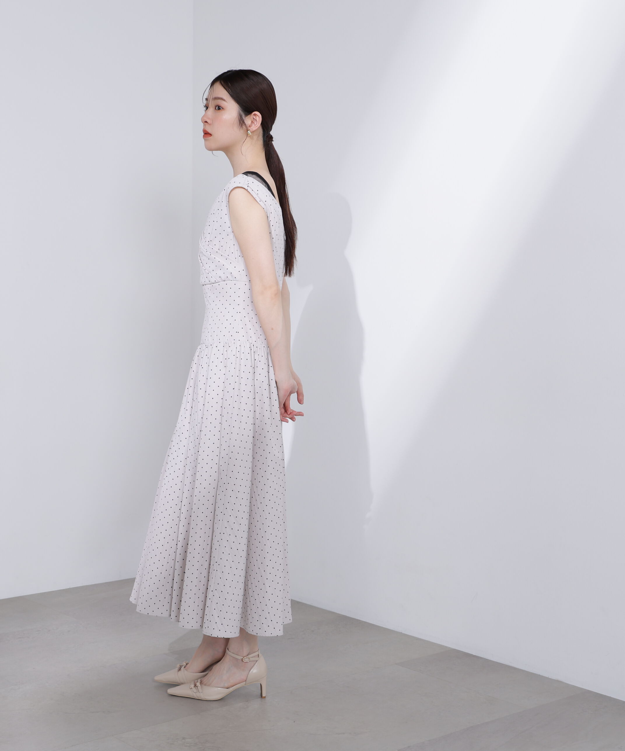 PROPORTION BODY DRESSING「チュールレイヤードレディーワンピース」|ワンピース|