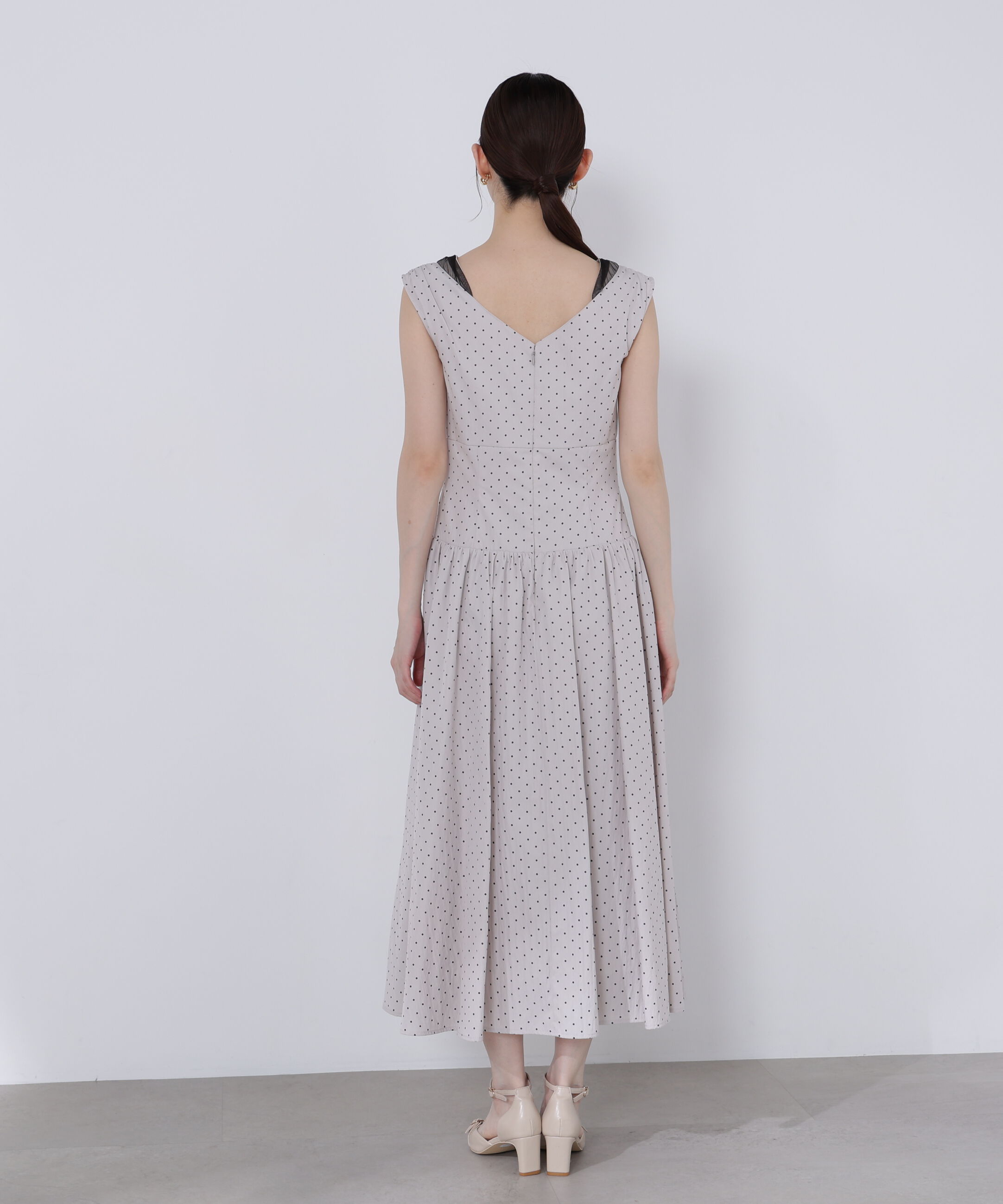 PROPORTION BODY DRESSING「チュールレイヤードレディーワンピース」|ワンピース|