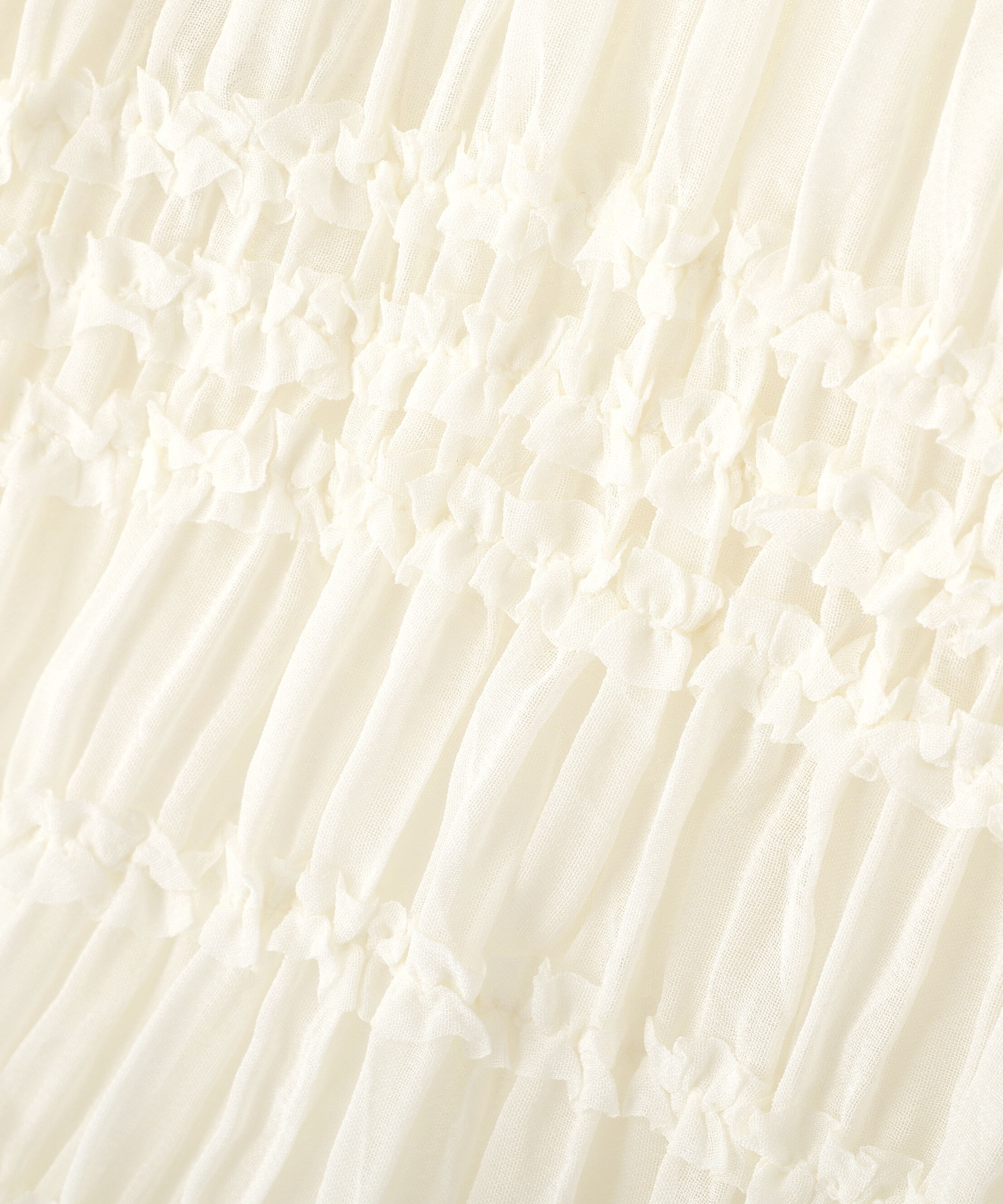 PROPORTION BODY DRESSING「＜a/mie＞フリルシャーリングブラウス」|シャツ・ブラウス|