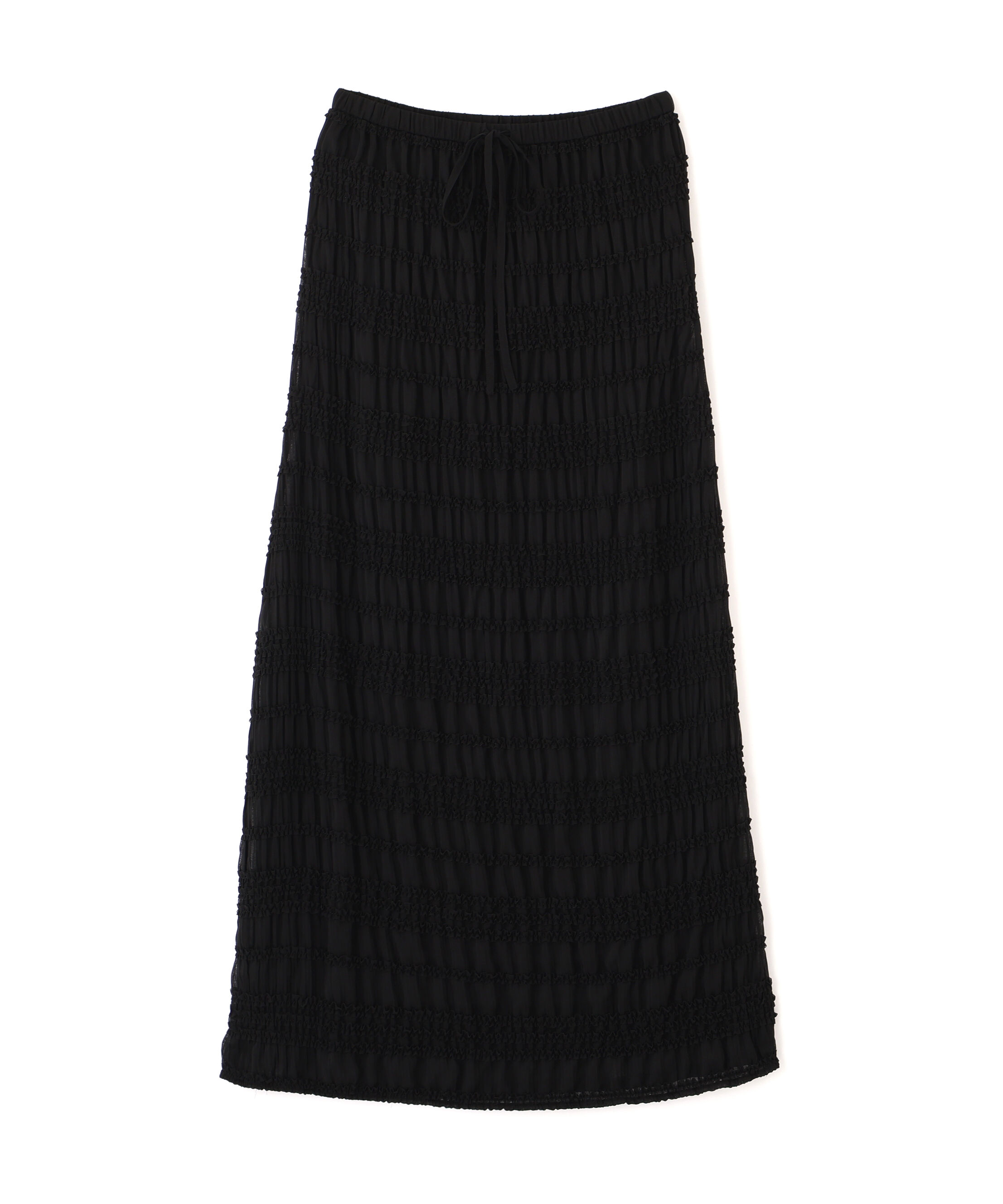 PROPORTION BODY DRESSING「＜a/mie＞フリルシャーリングスカート」|スカート|