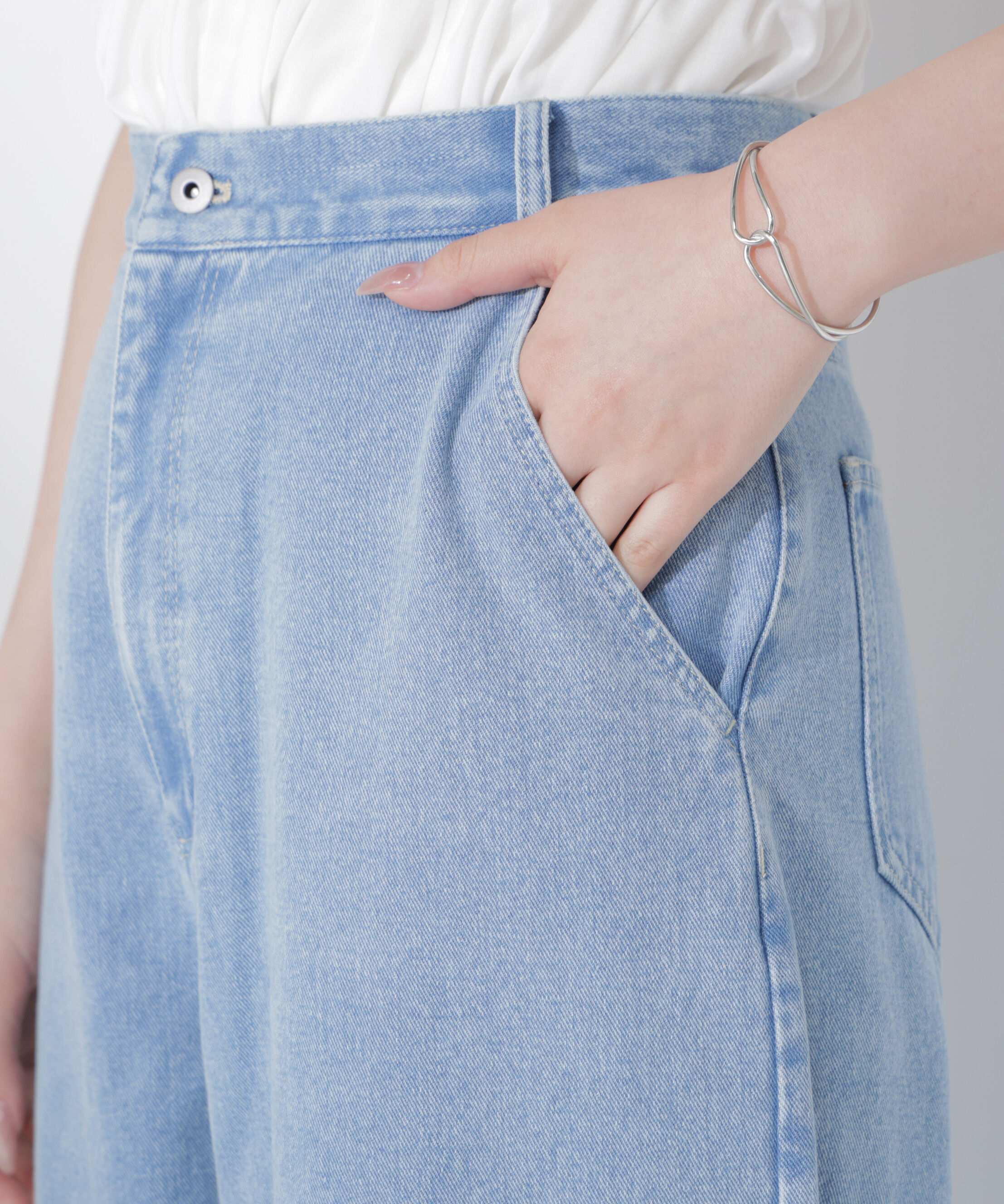 PROPORTION BODY DRESSING「パールデニムパンツ」|その他|