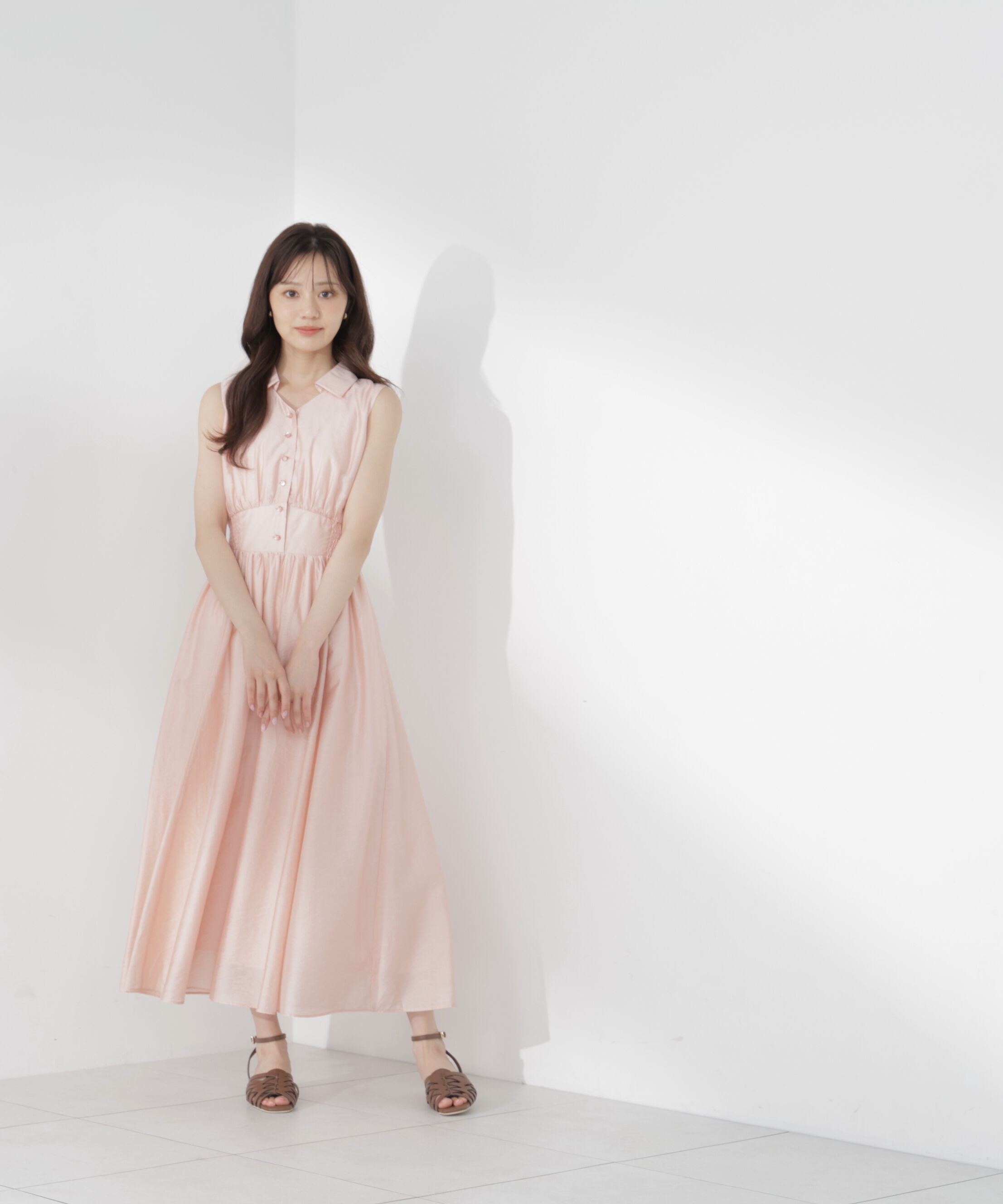 PROPORTION BODY DRESSING「ウエストマークシャツワンピース」|ワンピース|