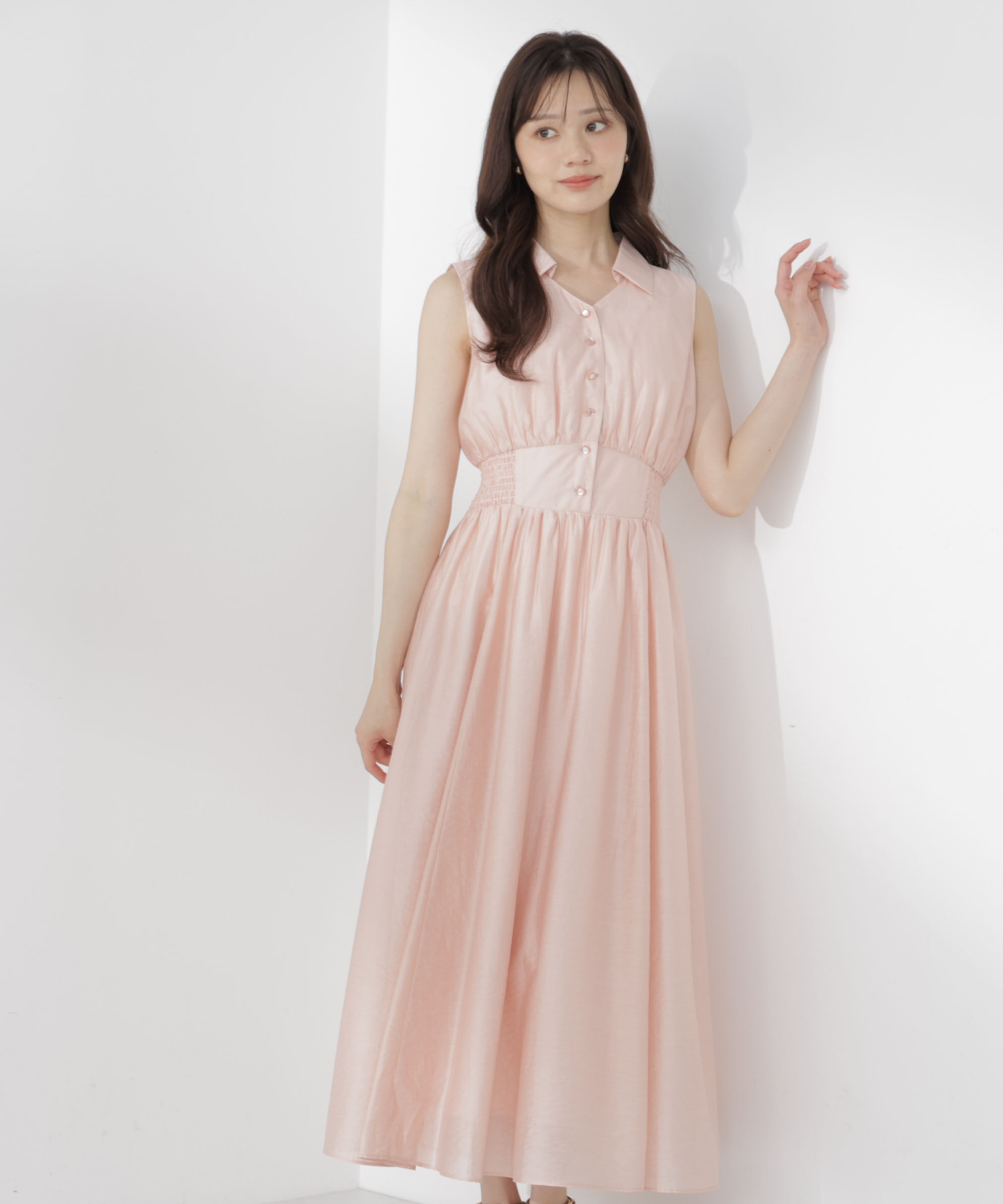 PROPORTION BODY DRESSING「ウエストマークシャツワンピース」|ワンピース|
