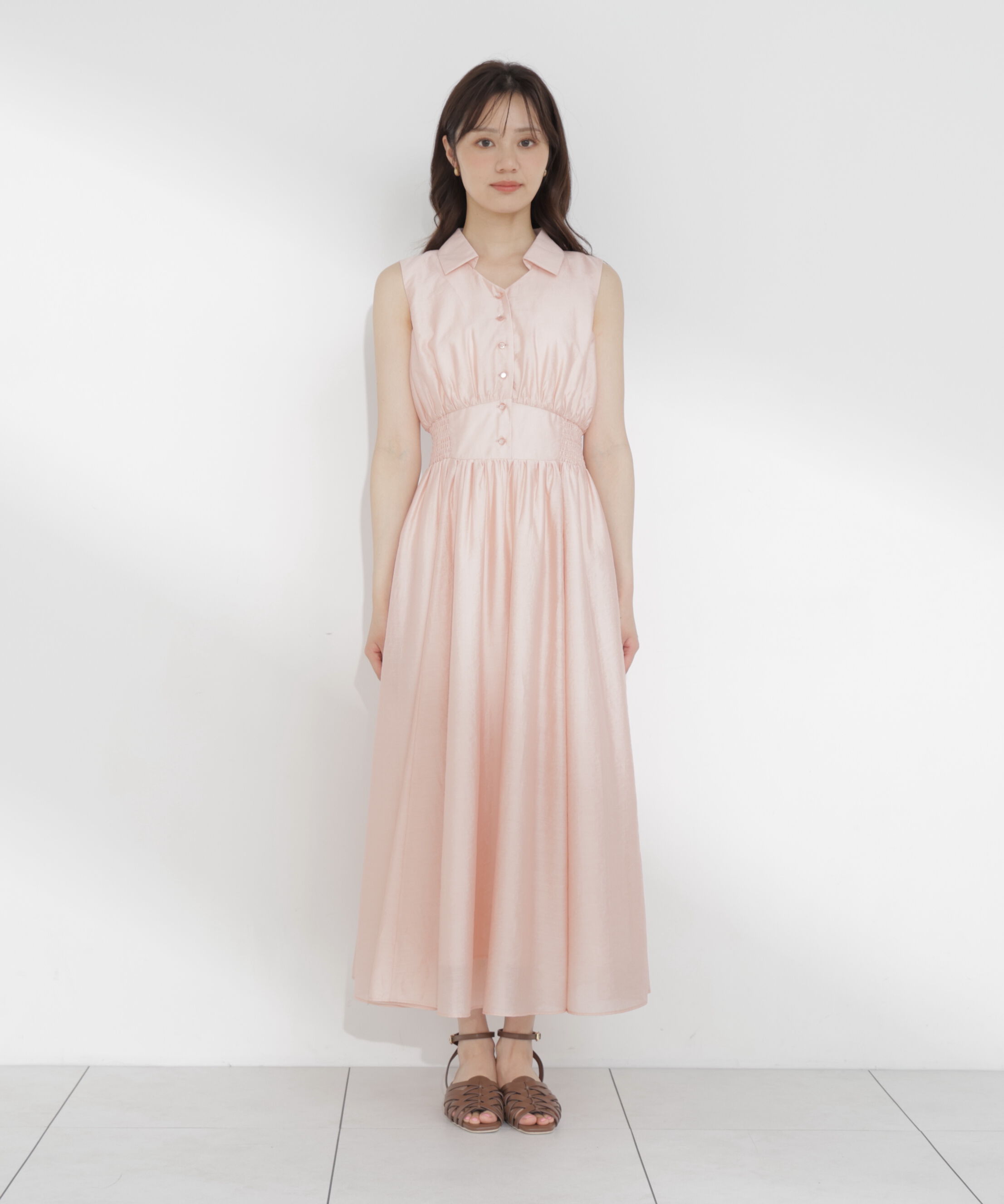 PROPORTION BODY DRESSING「ウエストマークシャツワンピース」|ワンピース|