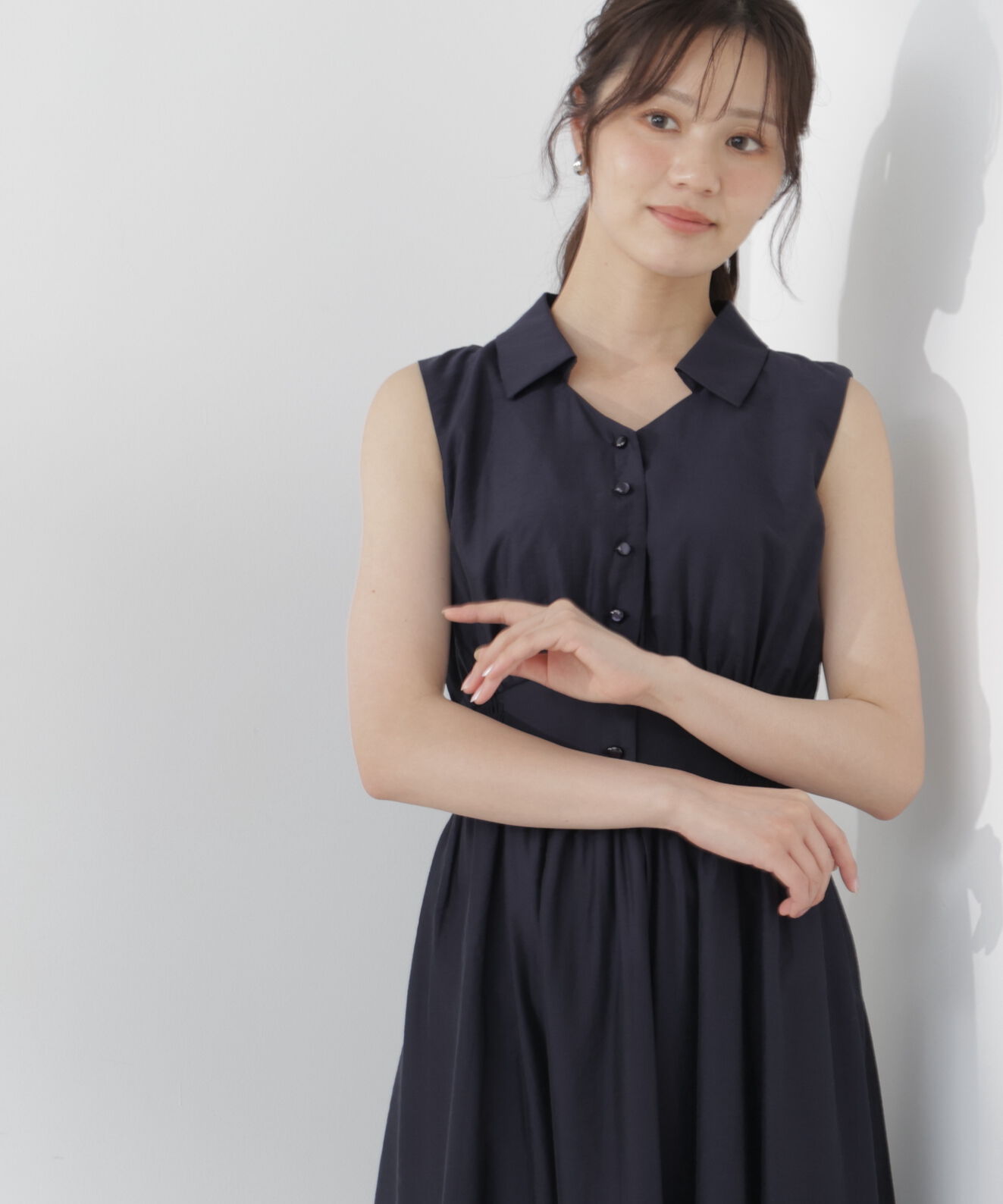 PROPORTION BODY DRESSING「ウエストマークシャツワンピース」|ワンピース|