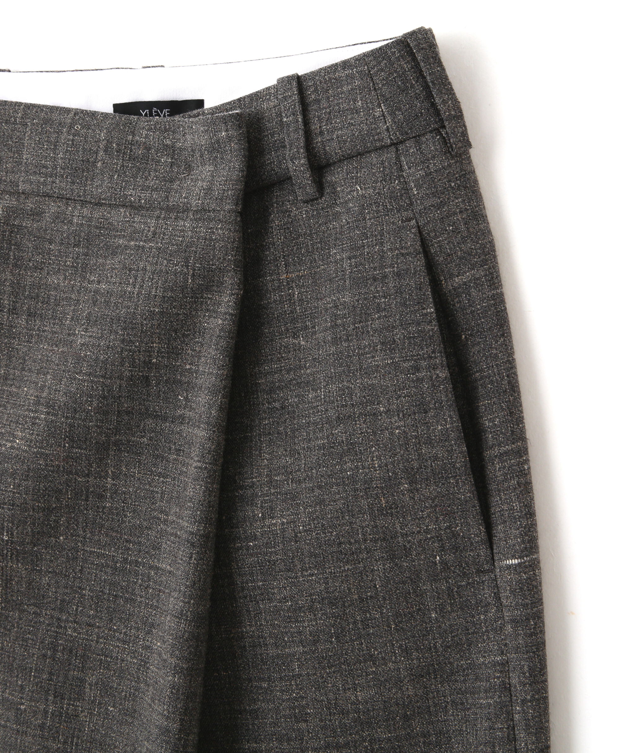 YLEVE 「YLEVE / WOOL LINEN WRAP SKIRT」|スカート|