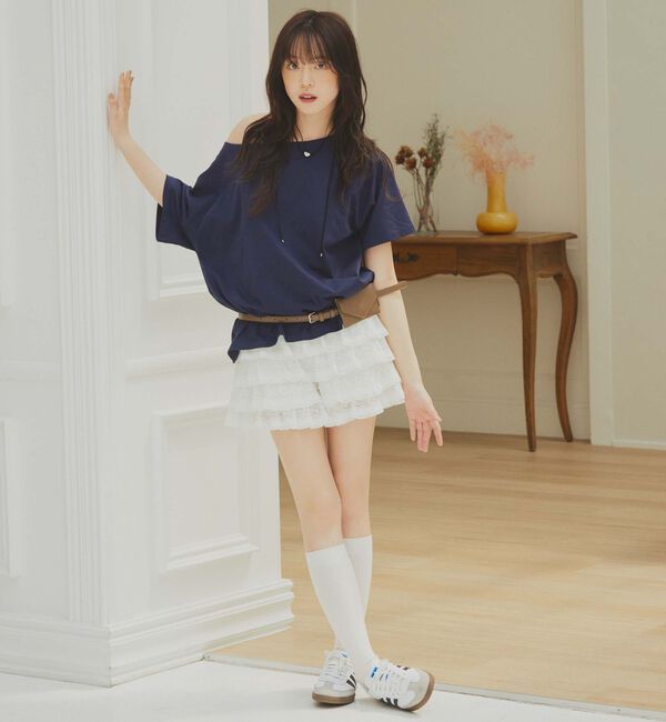 archives「&rsquo;アソートボーダーオフショルＴＥＥ&rsquo;」|Tシャツ・カットソー|