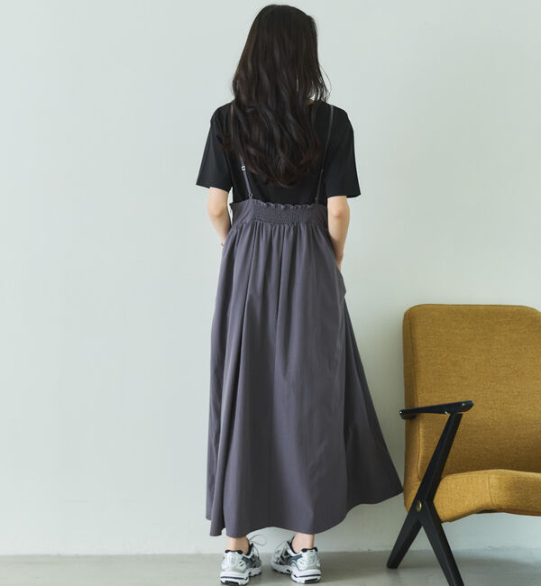 Doux archives「【接触冷感・ＵＶ・ウォッシャブル】ナイロンキャミワンピース」|ワンピース|