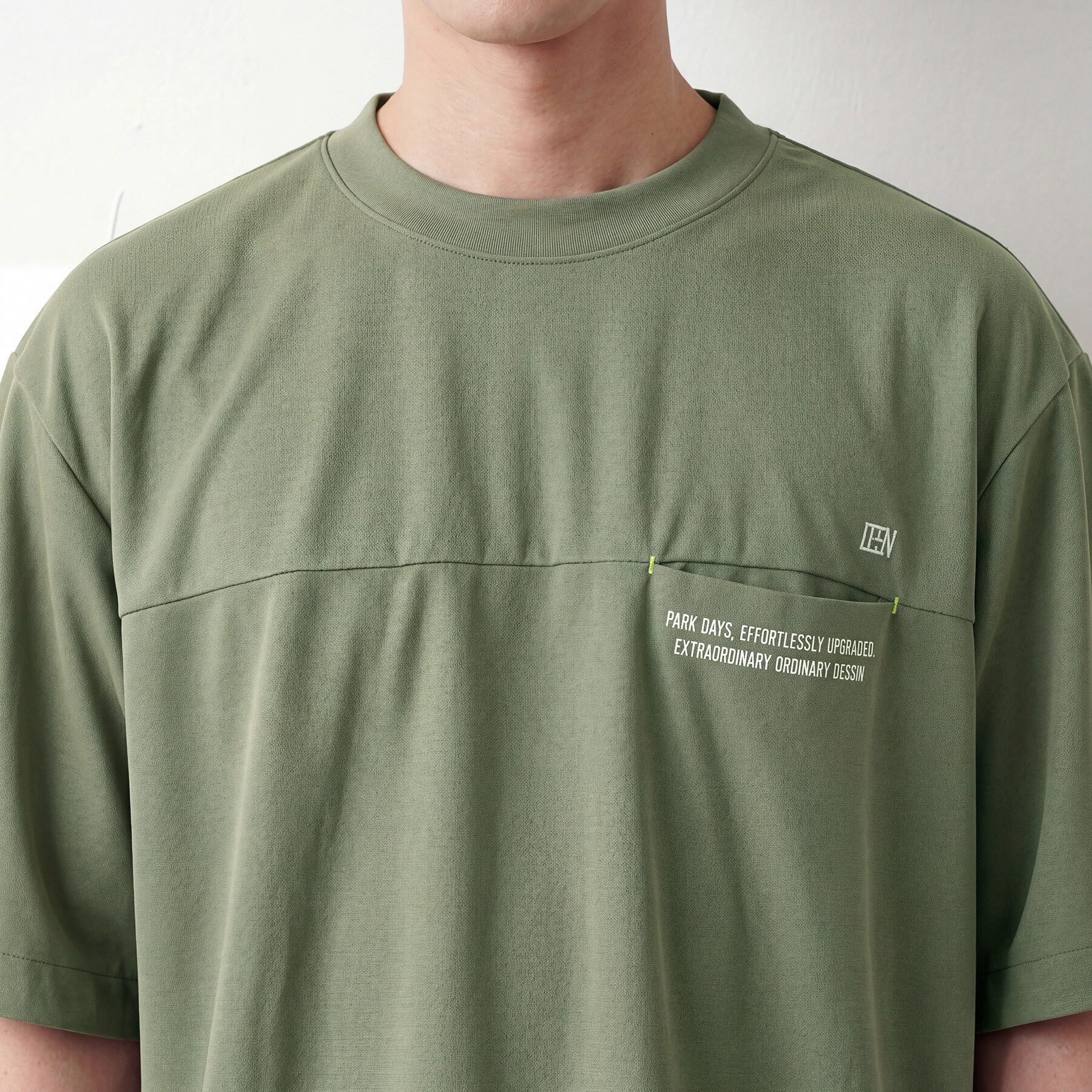 Dessin「【吸水速乾/UVカット】メッシュ素材 スポーティTシャツ」|Tシャツ・カットソー|