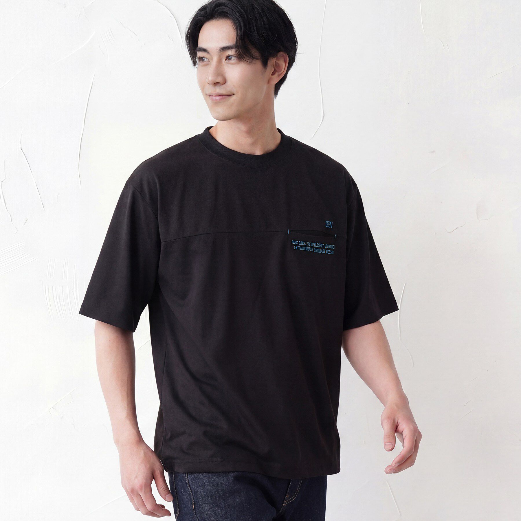 Dessin「【吸水速乾/UVカット】メッシュ素材 スポーティTシャツ」|Tシャツ・カットソー|