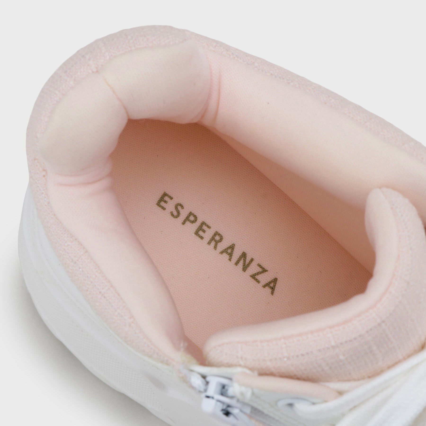 ESPERANZA「ラインストーンロゴハイカットスニーカー」|スニーカー|