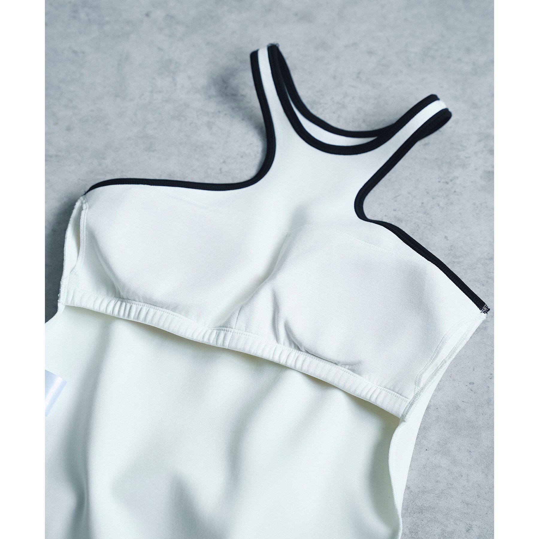 CODE A「【Cup-in】design cut tank」|キャミソール|