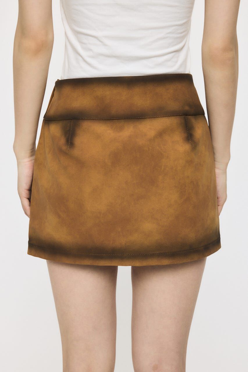 MOUSSY「FAUX SUEDE MINI  スカート」|スカート|
