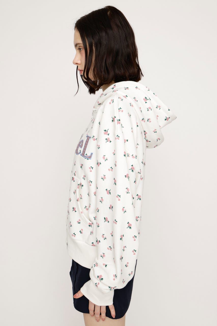 SLY「FLOWER CUT HOODIE」|パーカー|