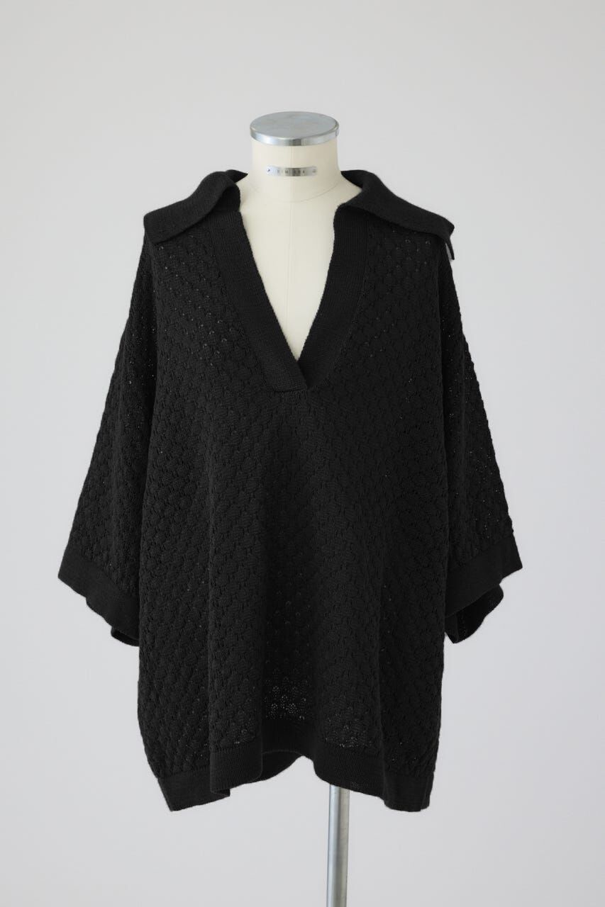 RIM.ARK 「Skipper knit PO」|ニット・セーター|BLK