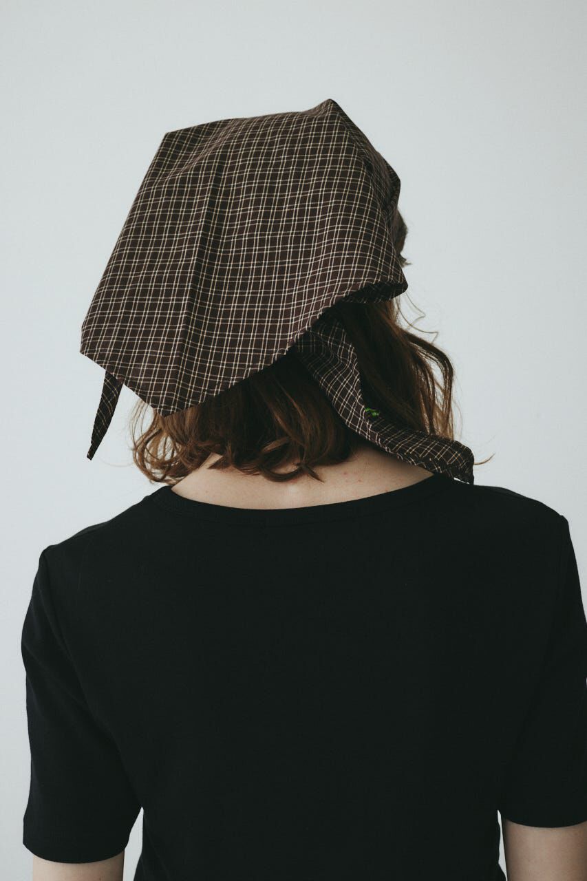 HeRIN.CYE「Checked headscarf」|その他|