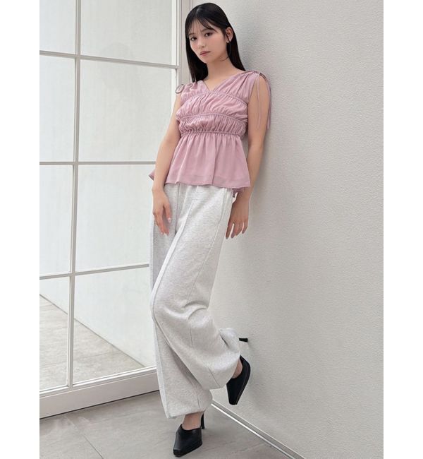 RESEXXY「ピンタックスウェットパンツ【セットアップ着用可能】」|その他|