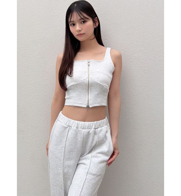 RESEXXY「コルセットデザインカットトップス【セットアップ着用可能】」|Tシャツ・カットソー|