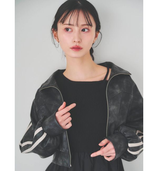 dazzlin「ニットドッキングバルーンワンピース」|ワンピース|