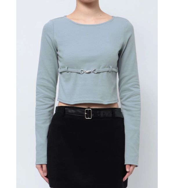EMODA「UNDER CHARM FIT L/T」|Tシャツ・カットソー|ブルー